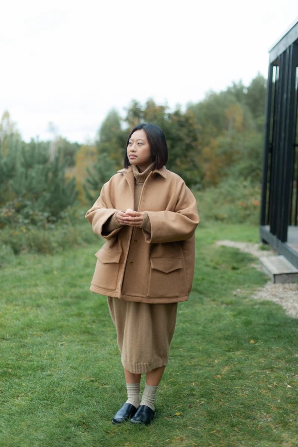 PAtis. vilnonis paltas