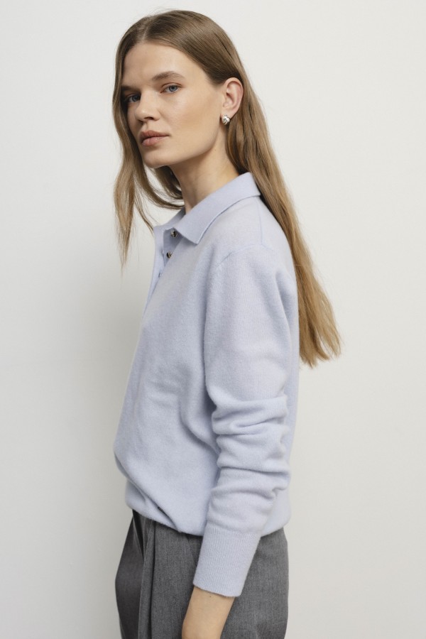 robi agnes. CHARLOTTE palaidinė baby blue