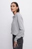 robi agnes. Charlotte palaidinė šviesiai pilka