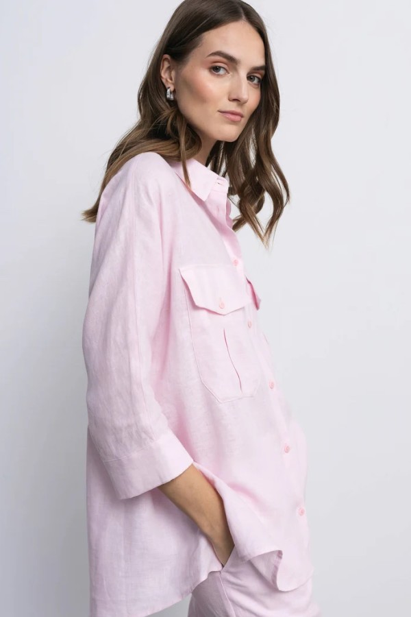 Robi agnes. DORI marškiniai Skaisčiai rožinė