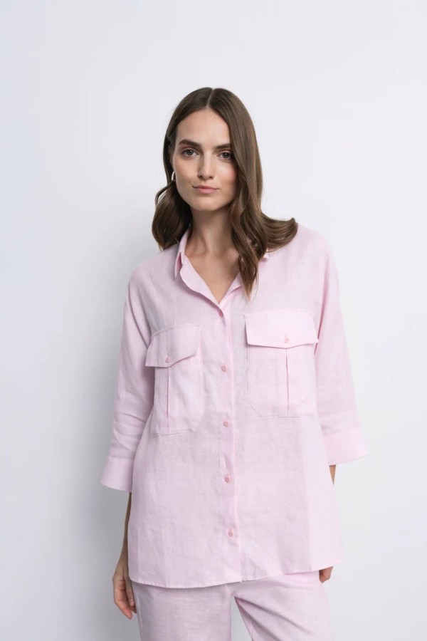 Robi agnes. DORI marškiniai Skaisčiai rožinė