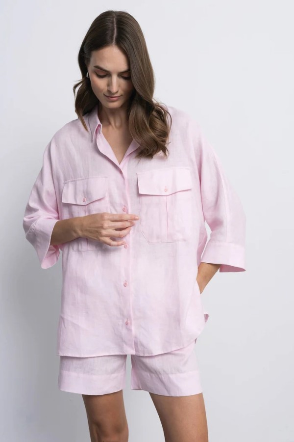 Robi agnes. DORI marškiniai Skaisčiai rožinė