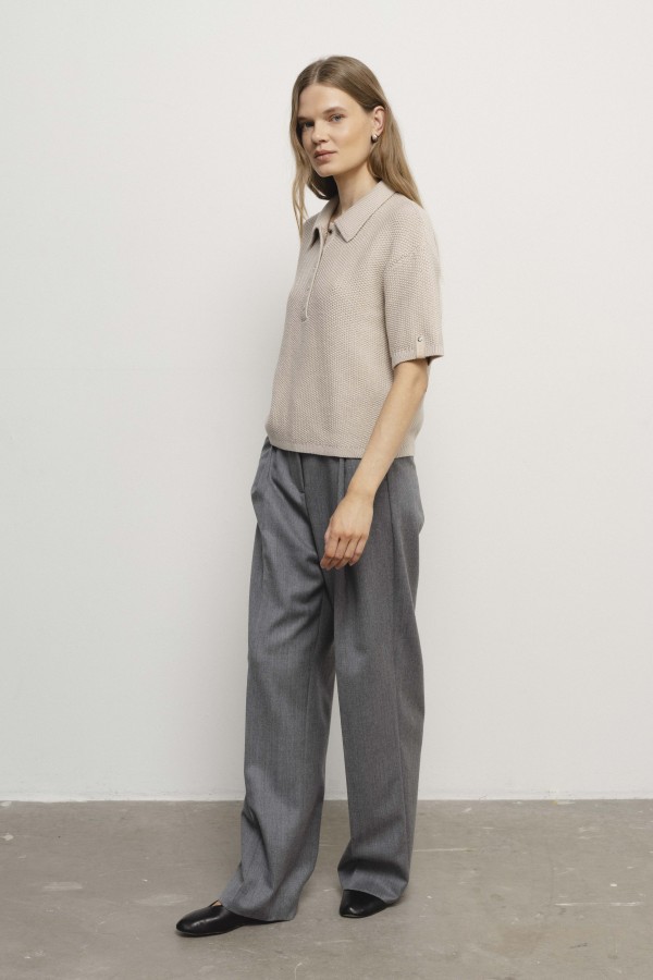 robi agnes. GISELLE palaidinė light sand