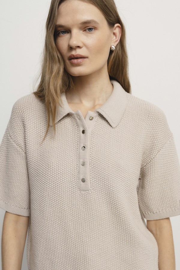 robi agnes. GISELLE palaidinė light sand