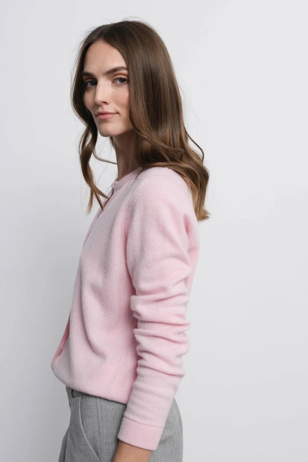 Robi Agnes. Kardiganas margot baby pink
