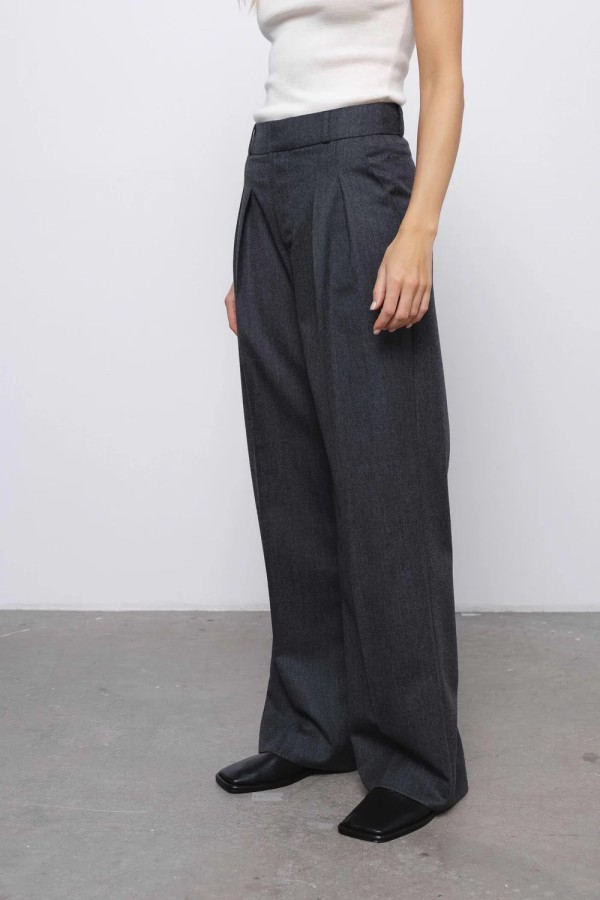 robi agnes. kelnės Sophie dark grey 