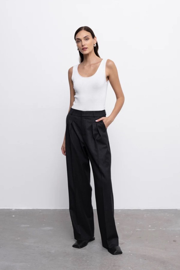 robi agnes. kelnės Sophie Graphite