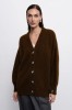 robi agnes. Laure kardiganas rudas
