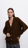 robi agnes. Laure kardiganas rudas