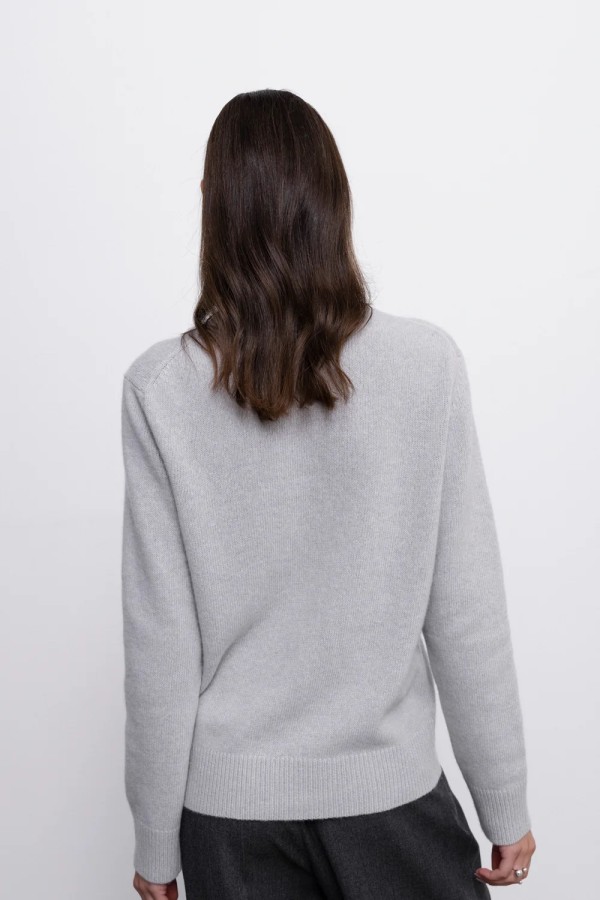 robi agnes. Lea megztinis light grey