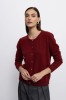 robi agnes. MARGOT kardiganas burgundy 