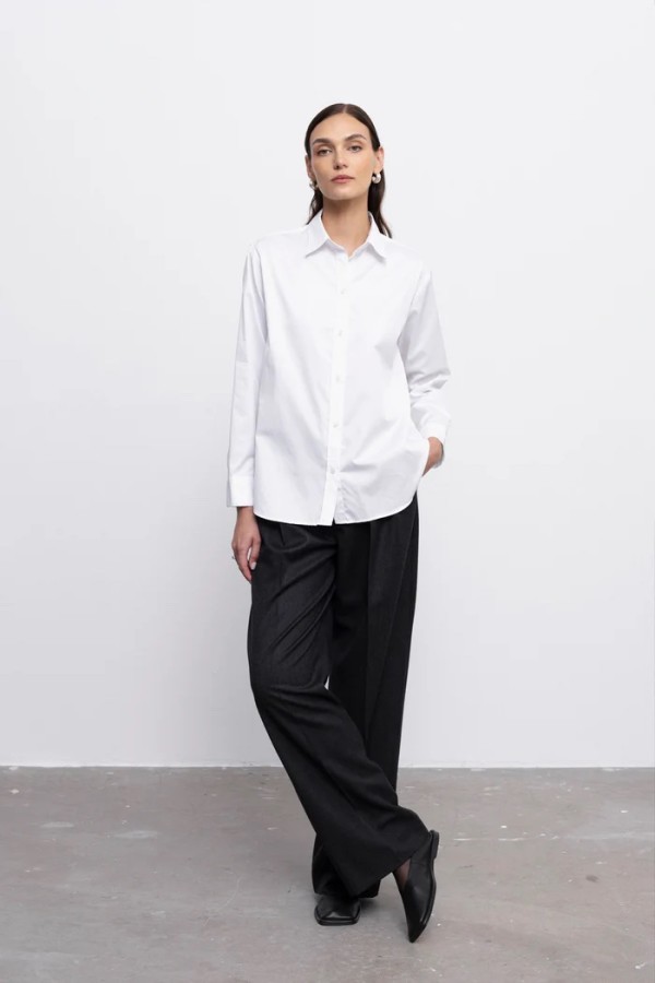 robi agnes. marškiniai NORA white