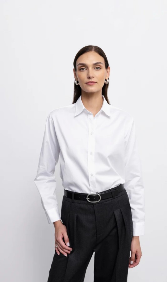 robi agnes. marškiniai NORA white