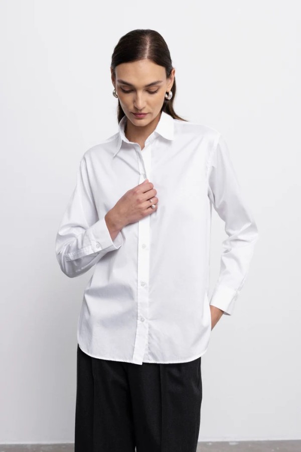 robi agnes. marškiniai NORA white