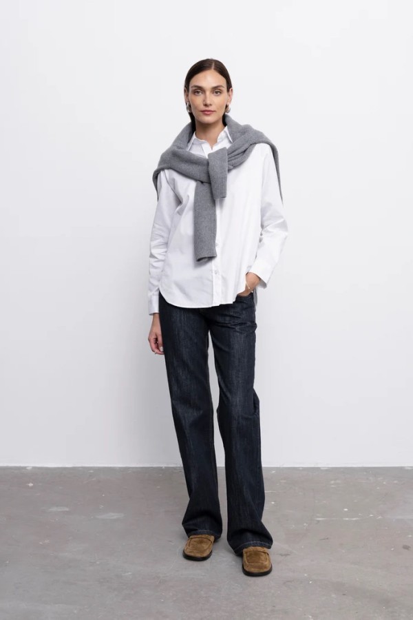 robi agnes. marškiniai NORA white