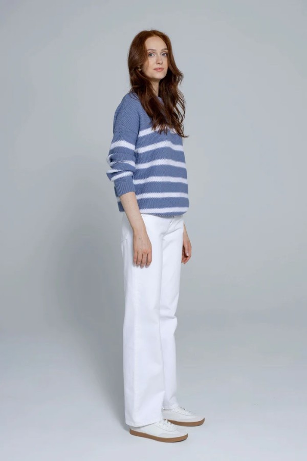 ROBI AGNES. MEGZTINIS ARIELLE blue/white