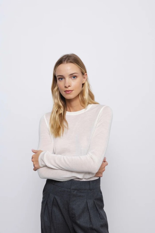 ROBI AGNES. palaidinė LINA Pieno balta ROBI AGNES. palaidinė LINA Pieno balta