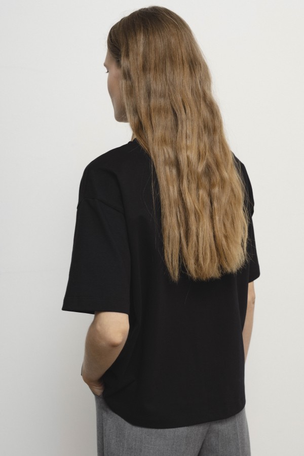 Robi agnes. ROBI marškinėliai juodi