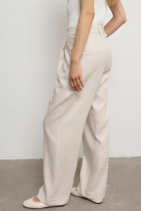 robi agnes. ROSE kelnės ivory 