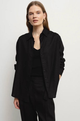Robi agnes. ROSE marškiniai black