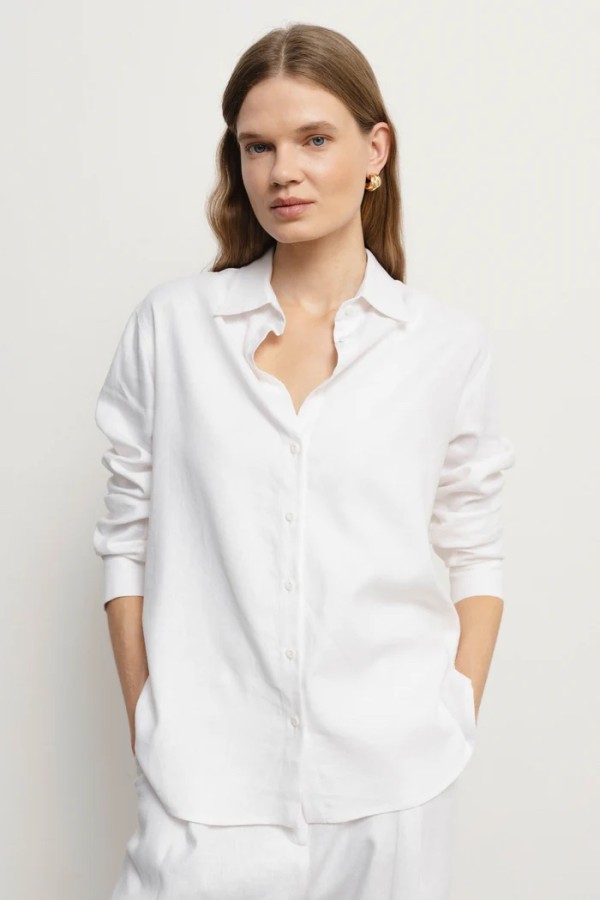 Robi agnes. ROSE marškiniai white