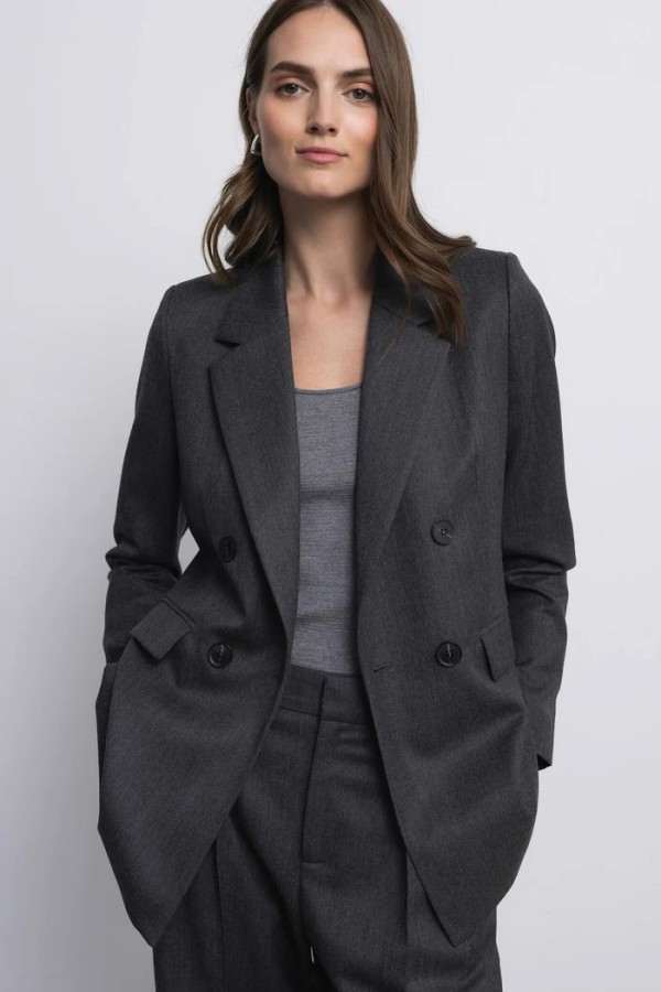 robi agnes. Sophie švarkas dark grey