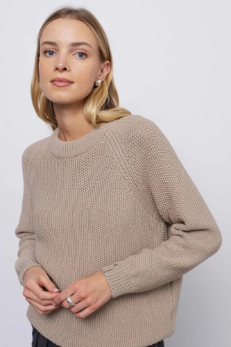 robi agnes. Suzy megztinis Smėlinė