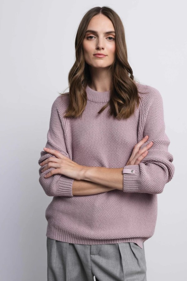 robi agnes. Suzy megztinis Šviesiai rožinė