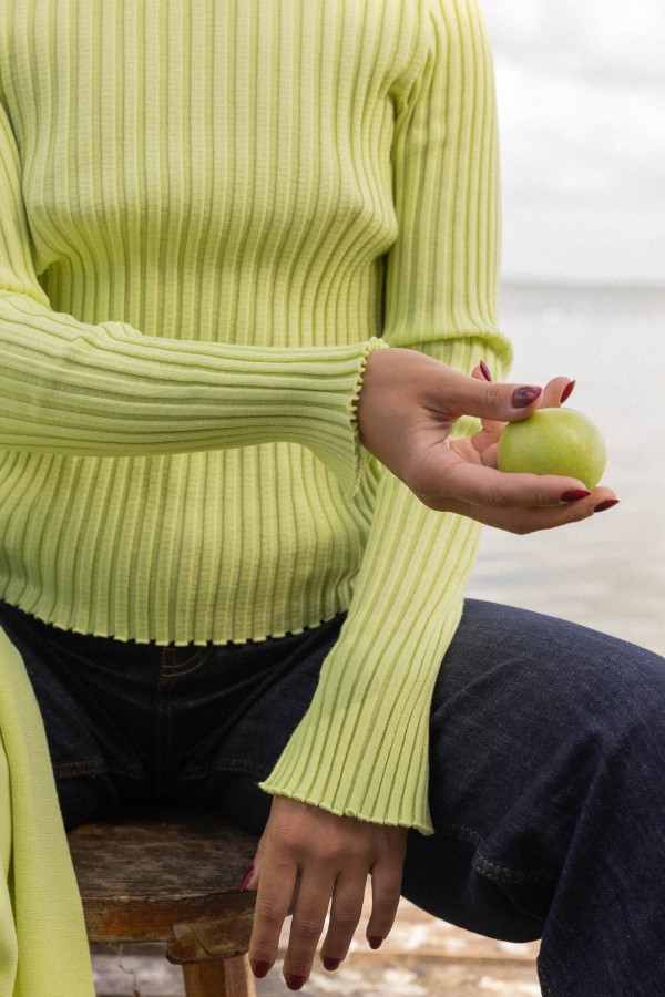 Salanida. Brera merino palaidinė Limone