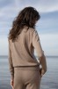 salanida. Galante merino polo palaidinė Taupe salanida. Galante merino polo palaidinė Taupe