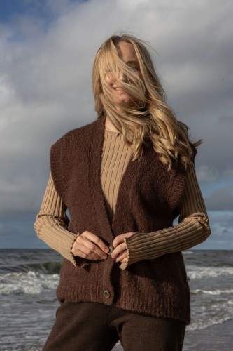 salanida. Melody moheros liemenė Šokoladas