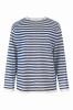 Salanida. Tanto 100% lino palaidinė Mėlyna Unisex Salanida. Tanto 100% lino palaidinė Mėlyna Unisex