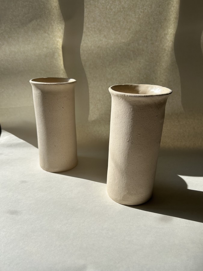 Sense of calm ceramics. Vaza cilindra Sense of calm ceramics. Vaza cilindra