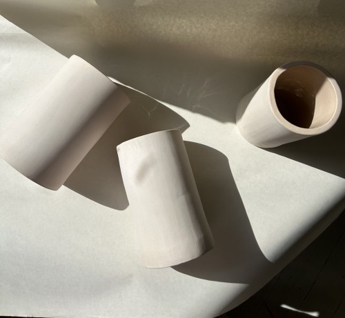 Sense of calm ceramics. Vaza cilindra