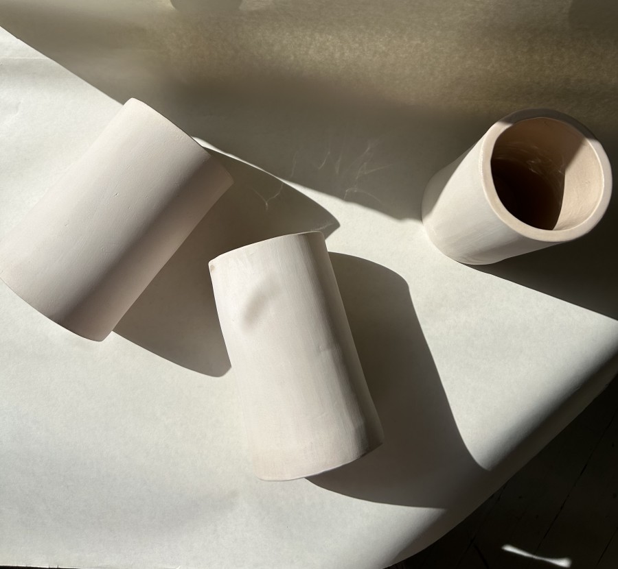 Sense of calm ceramics. Vaza cilindra