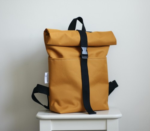 Sugulovas. GELTONA unisex kuprinė 