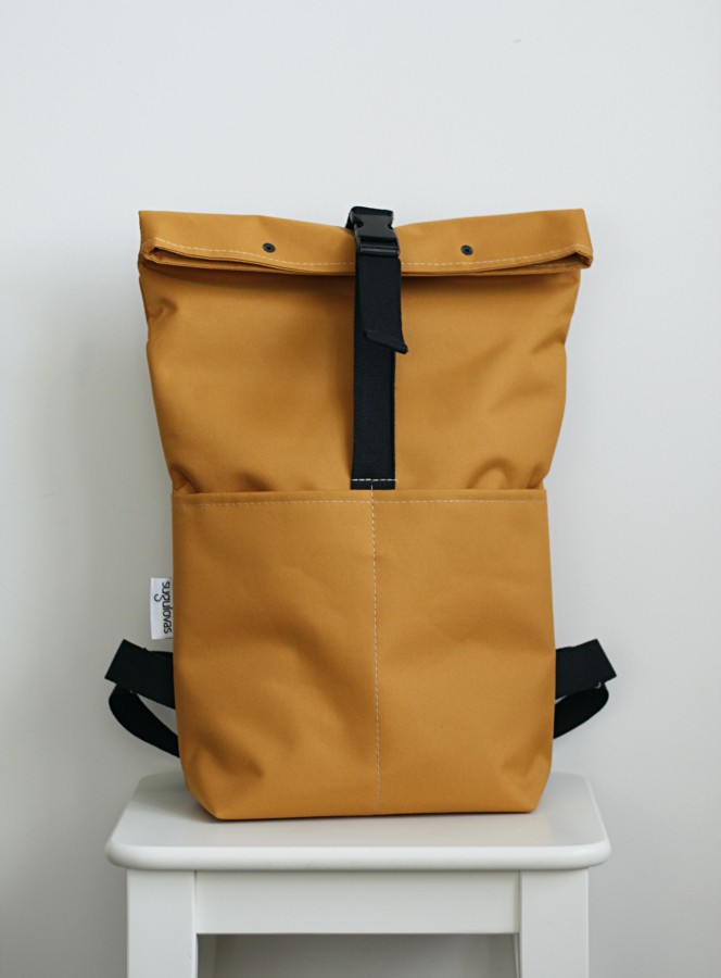 Sugulovas. GELTONA unisex kuprinė 