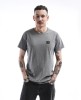 TRAM TRYS. GREY BASIC T-SHIRT