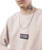 TRAM TRYS. REFLECTIVE LOGO SWEATSHIRT