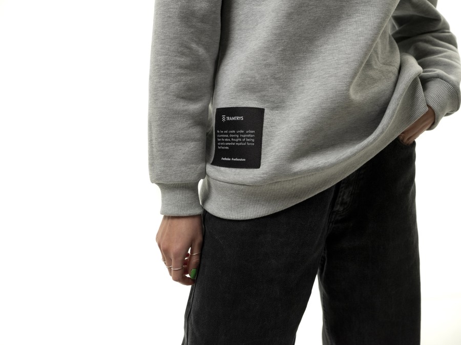 TRAM TRYS. WOMEN'S OVERSIZED SWEATSHIRT