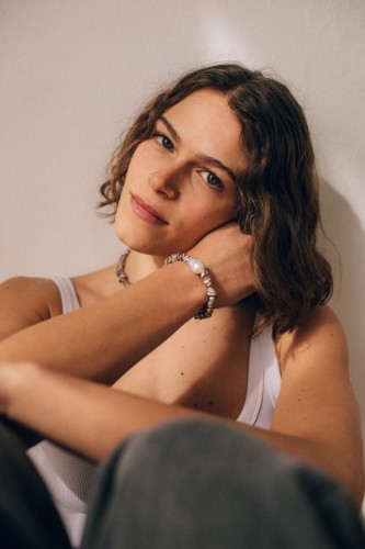 ugnes story. KESHI PERLŲ APYRANKĖ