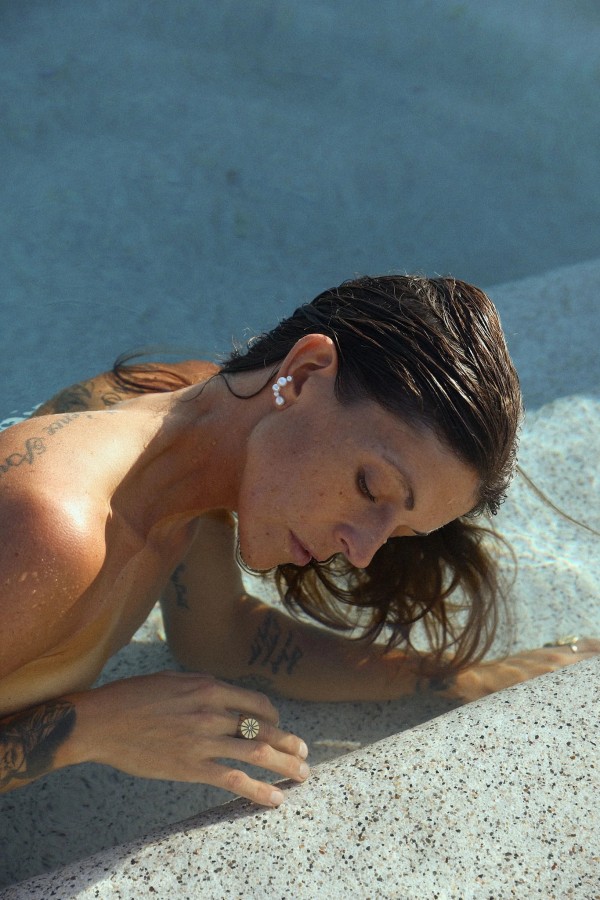 ugnes story. VESTUVINIAI PERLŲ AUSKARAI