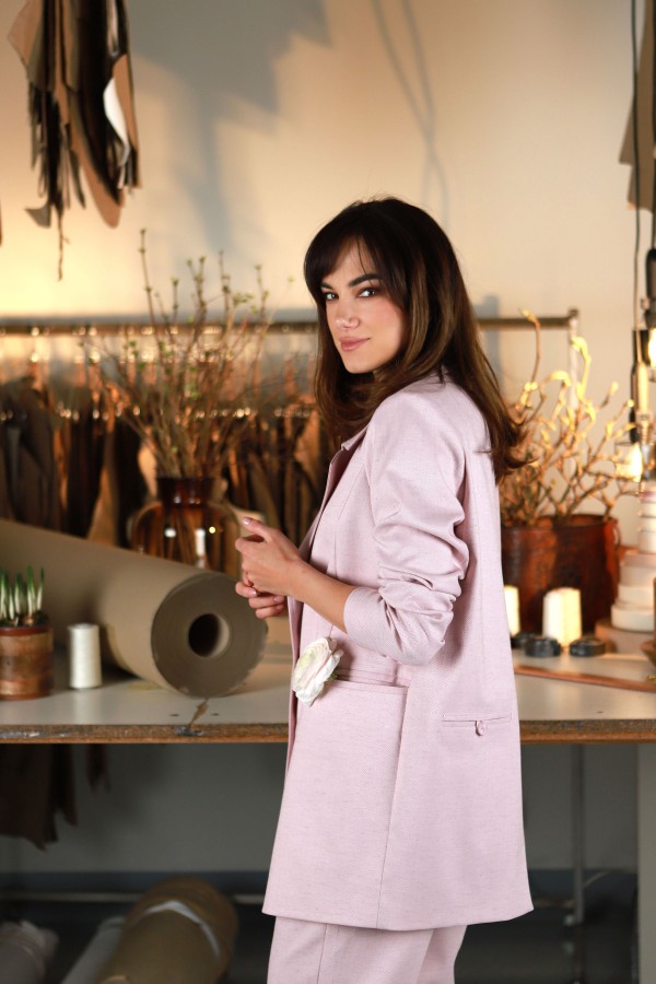 V&V. Bubble gum švarkas