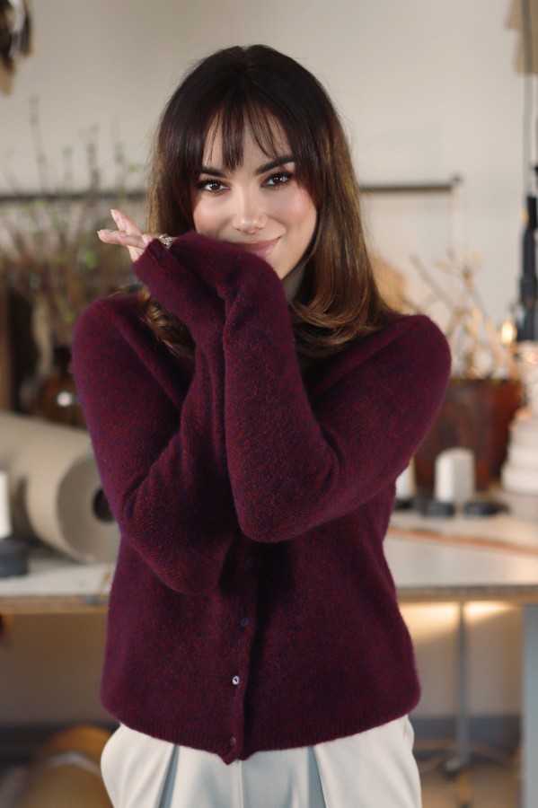 V&V. Cabernet‘as alpakos vilnos megztukas