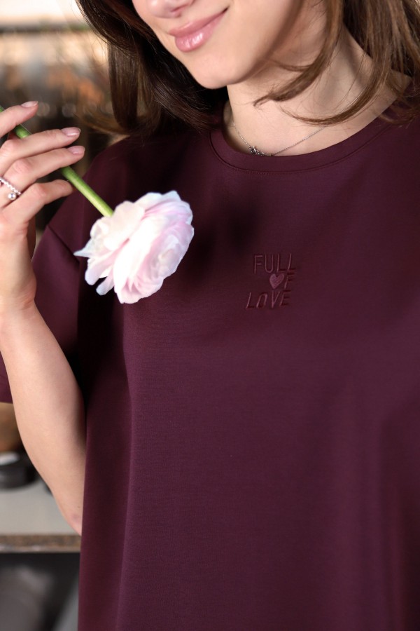 V&V. FULL OF LOVE marškinėliai