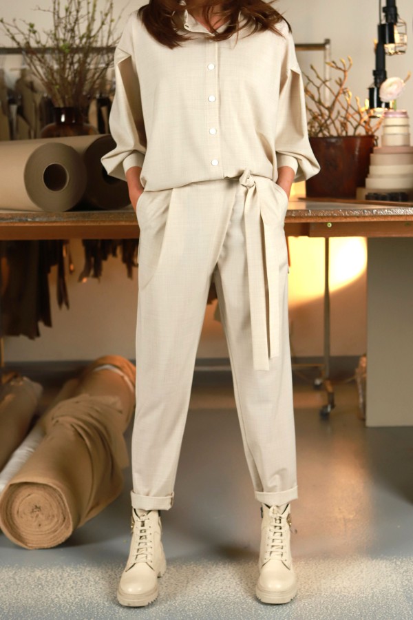 V&V. Opal‘as  marškinių tipo švarkas