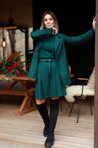 V&V. SMARAGDAS sijonas