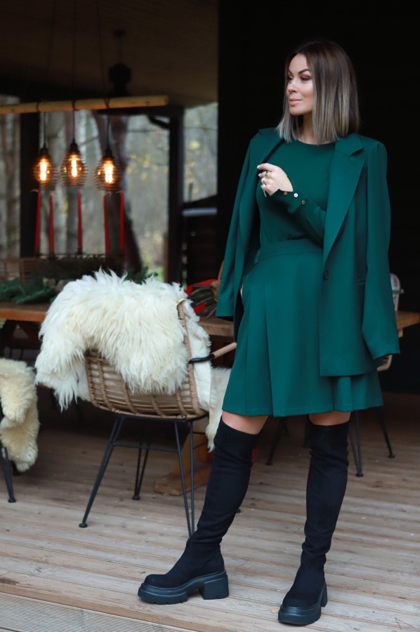 V&V. SMARAGDAS sijonas