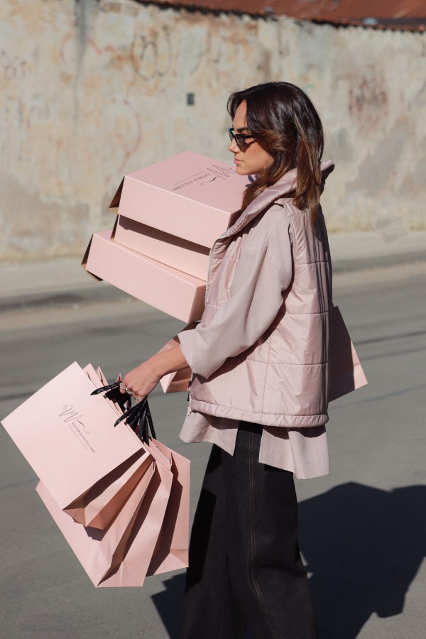 V&V. Think pink marškiniai