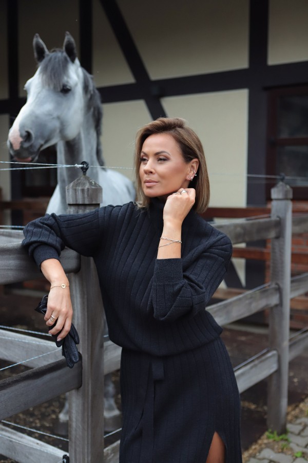 V&V. Viena merino vilnos suknelė